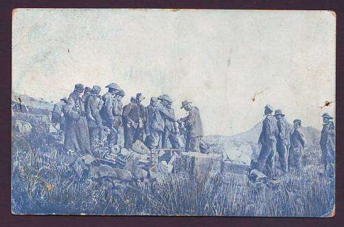 SWA - South Africa occupation 1915 Censored postcard to Potgietersrust without stamps