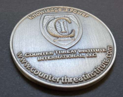 CHALLENGE COINS - Counter Threat Institute International