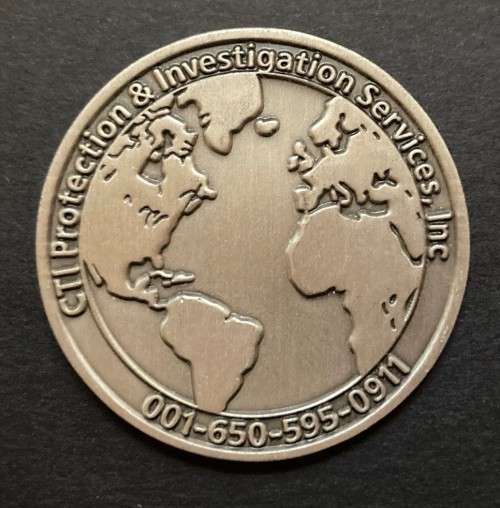 CHALLENGE COINS - Counter Threat Institute International