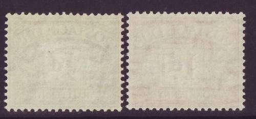 GB - Postage Due 1938 1/2d and 1d SG D27/D28  *LMM*