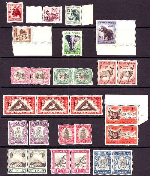 SOUTH AFRICA - UNION   Mint selection MM/UM