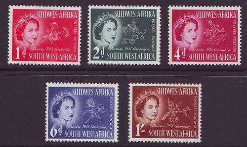 SWA - 1953   Complete set UM