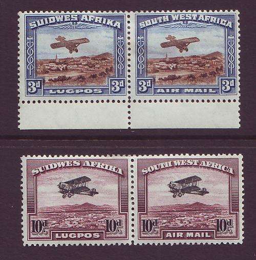 SWA - 1931  Aimail Issue   Complete set *MM*   SACC 101/102