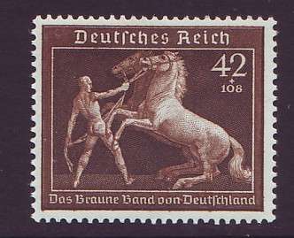 GERMANY - 1939 Brown Ribbon of Germany *LMM* SG 687