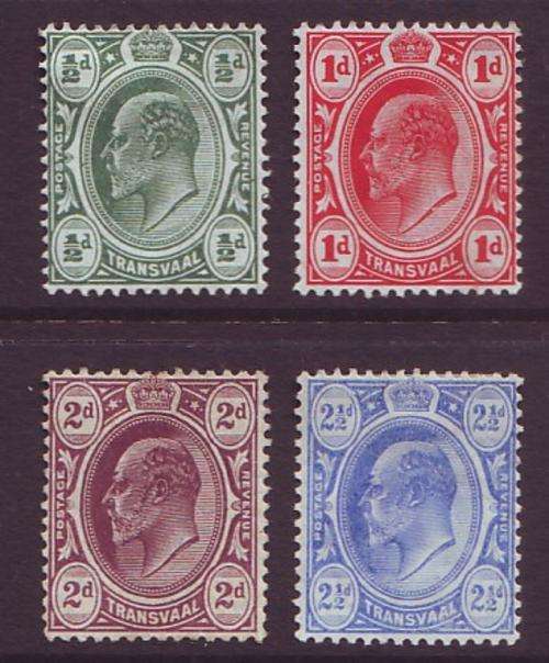 TRANSVAAL - 1905  KE VII  Complete set  *MM*