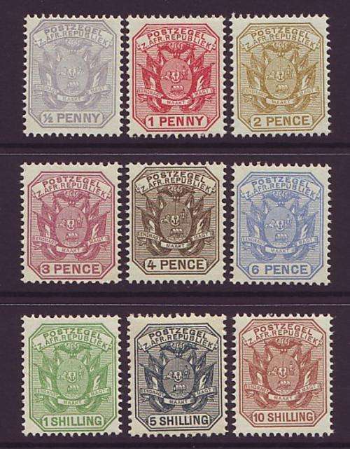 TRANSVAAL - 1895   Complete set  **UM**