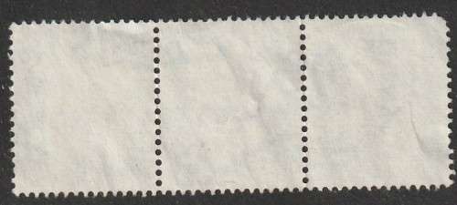 UNION -  Postage Due 1961 4c Dark green and emerald strip of 3  VF USED  SACC 46