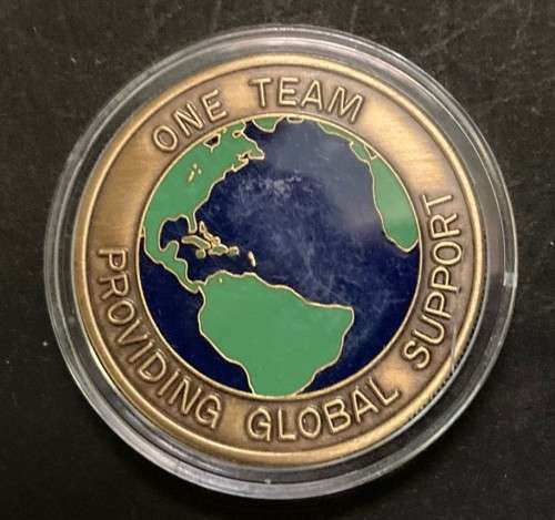 CHALLENGE COINS - One Team Providing Global Support