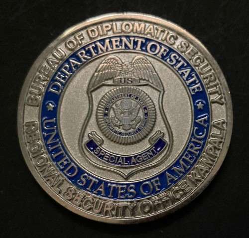 CHALLENGE COINS - US Embassy Kampala - Bureau of Diplomatic Security