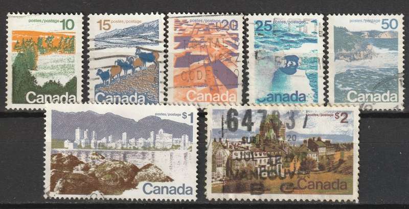 CANADA - 1972 issues Two complete sets VF USED