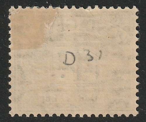 GB - Postage Due 1937 4d Dark grey-green  SG D31 *MM*