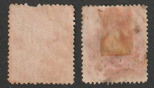 CHINA EMPIRE - 1897 Red Revenue Surcharged Issue  2 Cents overprint used  (Both types)