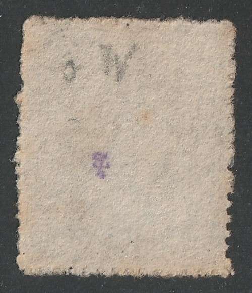 NATAL - 1861 QV 6d  grey  No Wmk  VF USED
