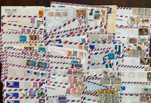BULKLOT SALE  -  ISRAEL  85 commecrcial covers in good conditions