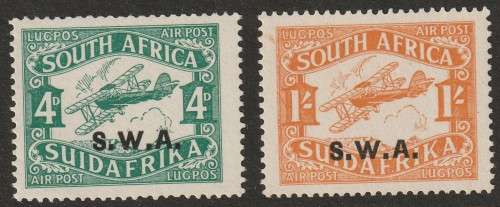 SWA - 1930  AIRMAIL  3rd printing complete set **MNH**