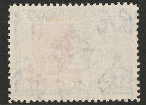 GILBERT & ELLICE ISLANDS - 1939 KGVI Issue 5s scarlet & bright blue (Perf. 12&1/2) VF USED SG 54