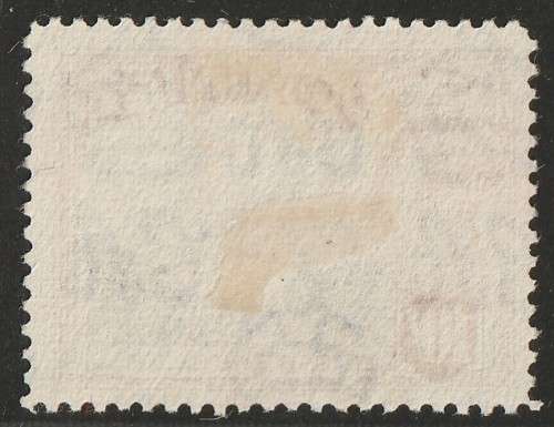 DOMINICA - 1947 KGVI Issue 10s black & brown-orange (Perf. 12&1/2) VF USED SG 108a