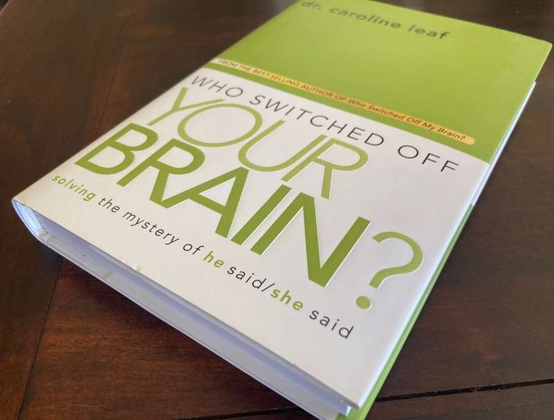 HOT DEAL - Who Switched Off Your Brain? by Dr. Caroline Leaf. Hardcover Book NEW