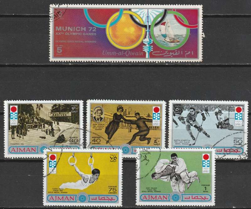 BULKLOT SALE - OLYMPIC GAMES Issues   Munich and Sapporo 1972 (45 stamps)