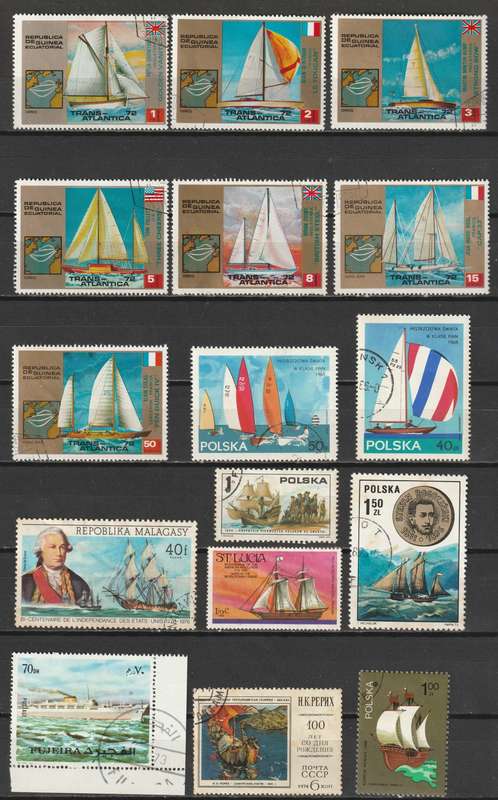 BULKLOT SALE - SHIPS Issues   Very nice selection (38 stamps)