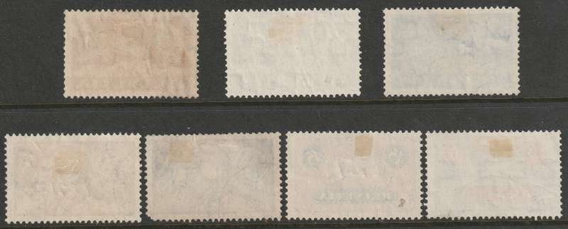 SWITZERLAND - 1923/25  AIRMAIL Issue Complete set VF USED