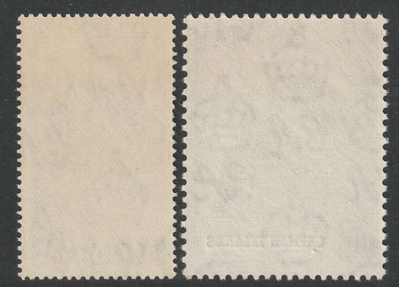 CAYMAN ISLANDS  - 1948 Silver Royal Wedding Anniversary Complete set **MNH**