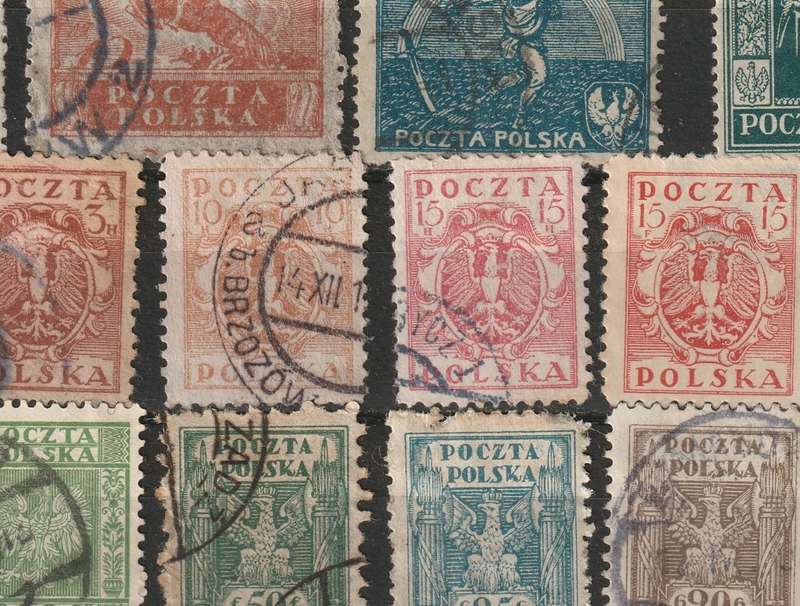 BULKLOT SALE - POLAND Nice selection of early issues mint and used.(78 stamps)