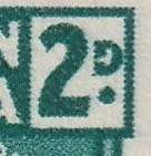 SOUTHERN RHODESIA  - 1943 2d block of four with "INVERTED G" flaw SACC 63a Mint( NO GUM )