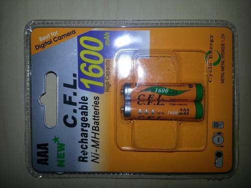 1800Ah AAA rechargeable batteries