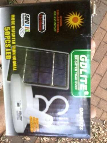 Solar rechargeable SMD LED lamp!!With remote