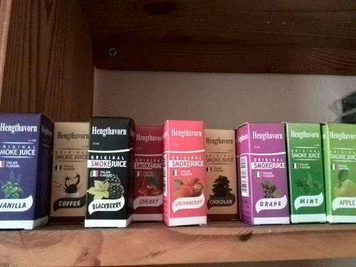 Electric cigarette Refil fluids