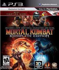 Ps3 MORTAL KOMBAT