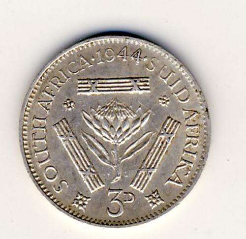 Complete your Collection 1944 tickey (3D) South Africa
