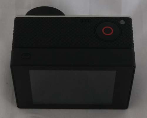 GoPro Hero 3+, like new, with lcd touch screen and lots of extras.