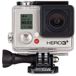 GoPro Hero 3+, like new, with lcd touch screen and lots of extras.