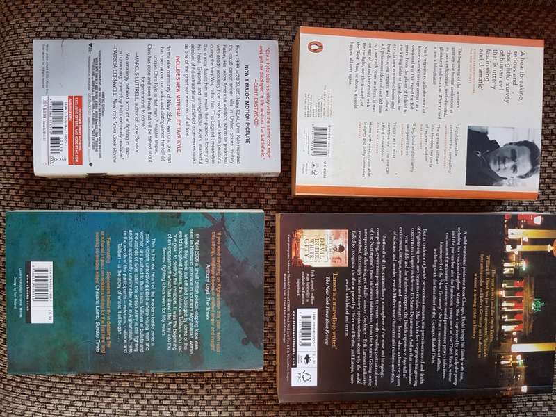 Box-o-Books of Modern WAR! (including American Sniper)