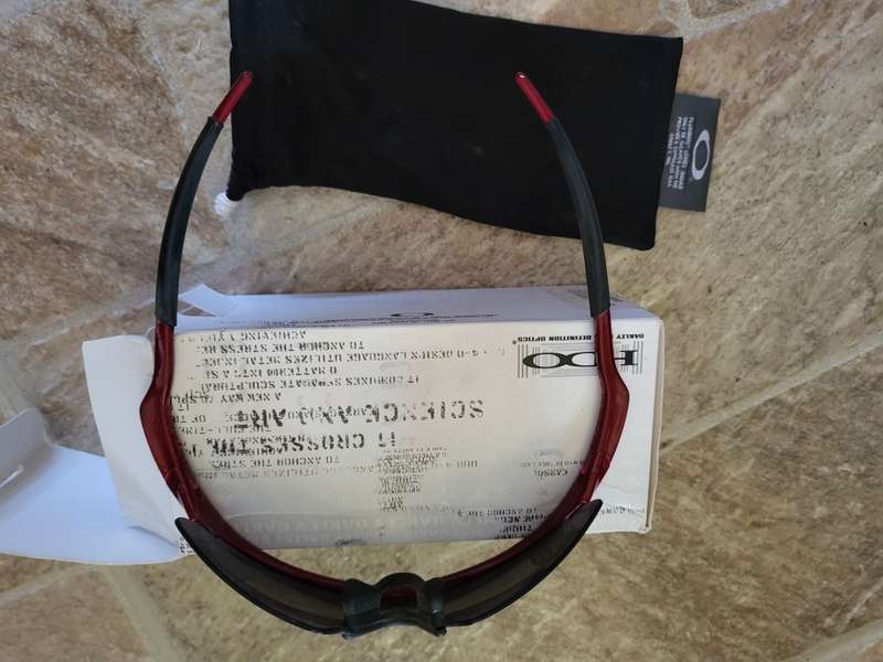 Oakley Red Metal Sunglasses