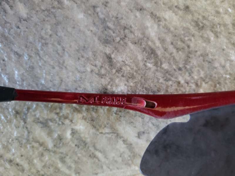 Oakley Red Metal Sunglasses