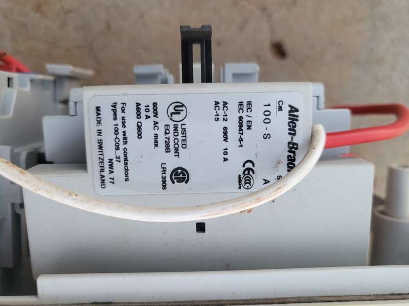 Allen Bradley Electrical Start/Stop