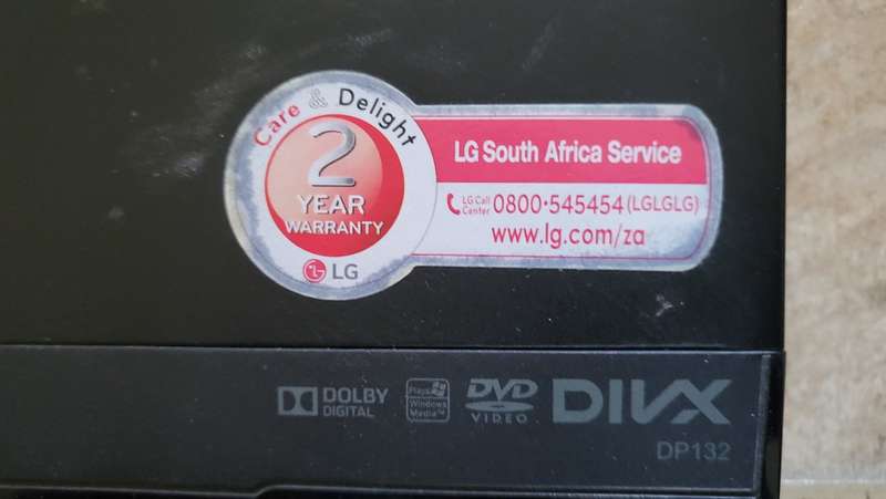 LG DVD Player