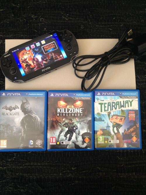 Playstation Vita with 3 games