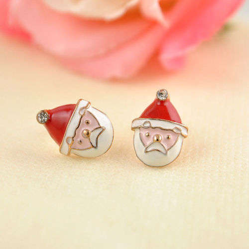 Cute Chrismas Themed Stud Earrings