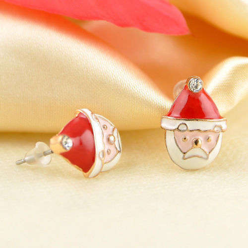 Cute Chrismas Themed Stud Earrings