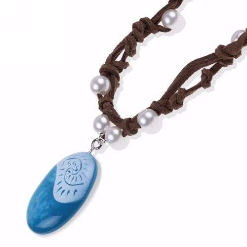 Moana Necklace Princess Heart of Te Fiti