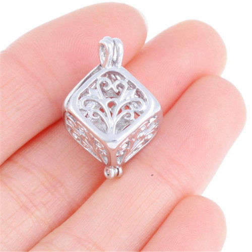 Hollow Tree of Life Luminous Glow In The Dark Locket