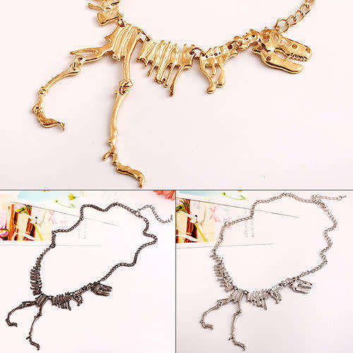 Jurassic Park T-Rex Chain Necklace