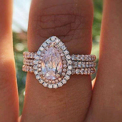 Elegant Silver Sapphire Ring