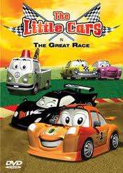 The little cars in The Great race