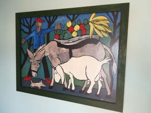 Johan De Vries painting