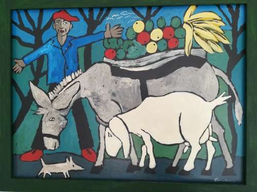 Johan De Vries painting